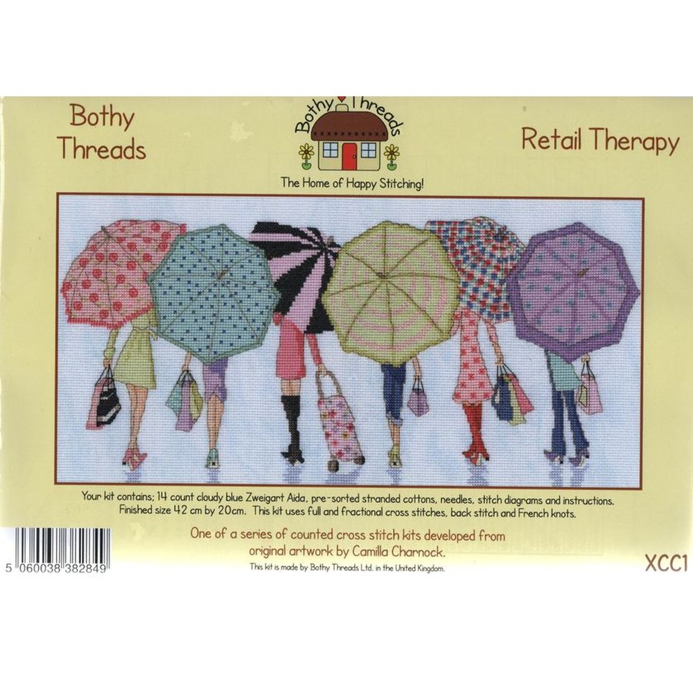 Bothy Threads XCC1  Retail Therapy  kit point de croix  6