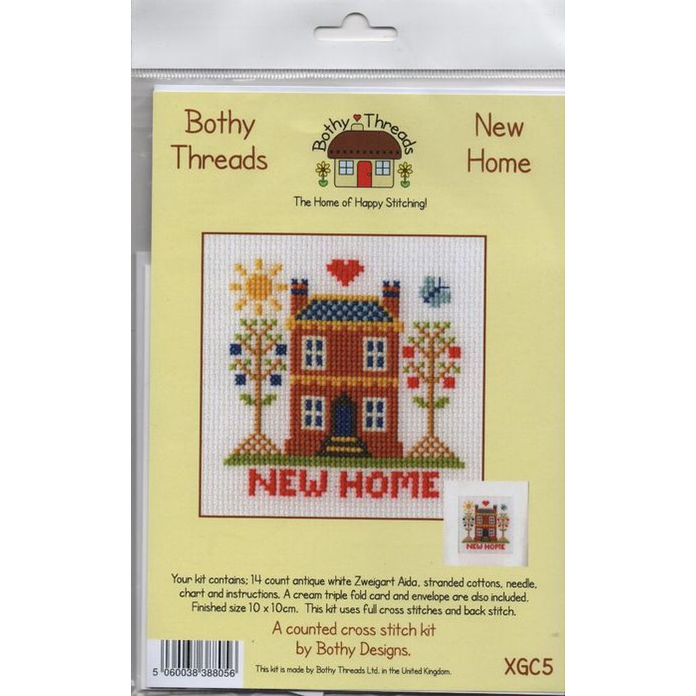 Bothy Threads XGC5  Nouvelle maison  kit point de croix  1