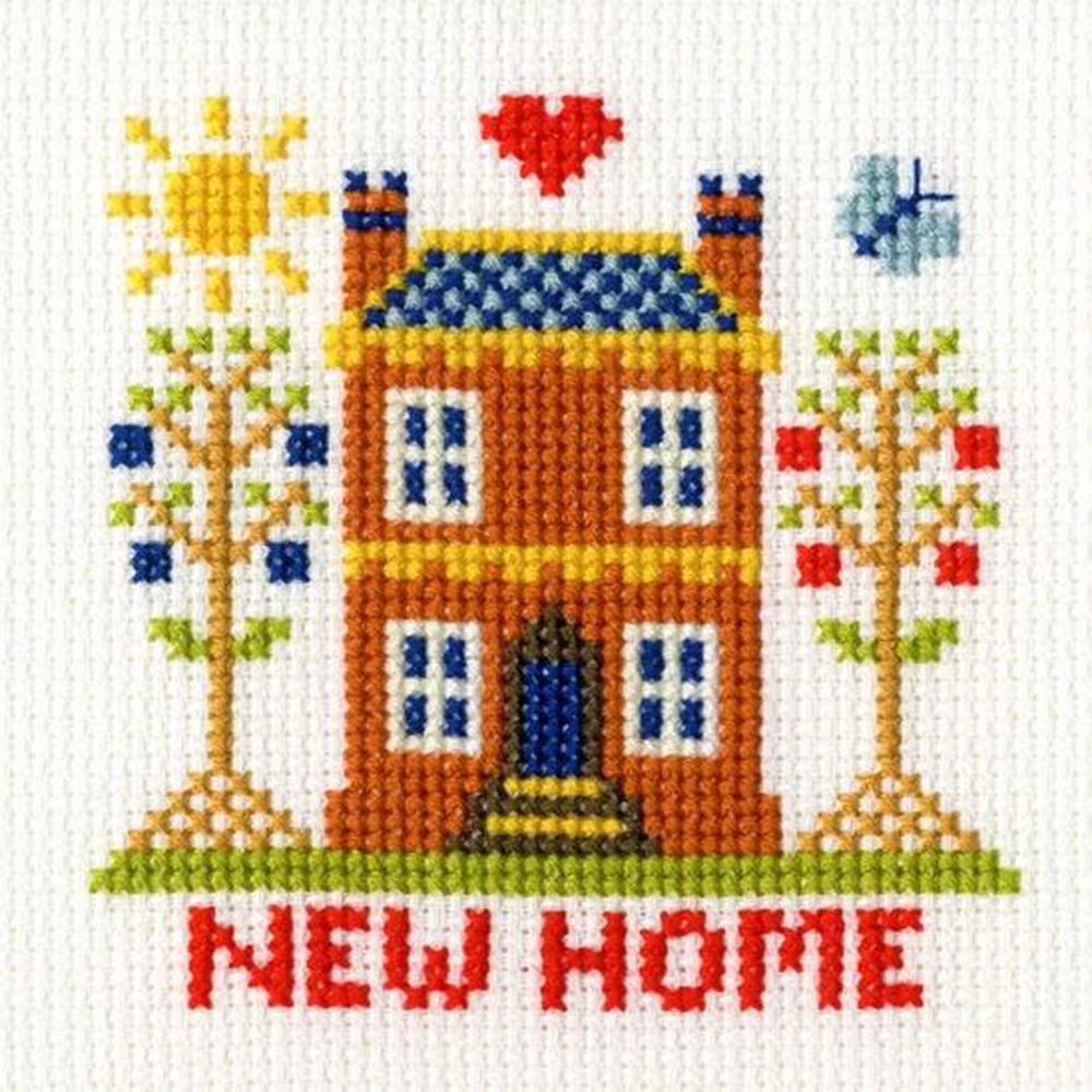 Bothy Threads XGC5  Nouvelle maison  kit point de croix
