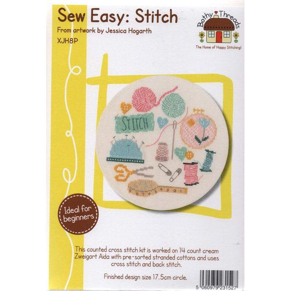 Bothy Threads XJH8P  kit point croix compté  Couture  3