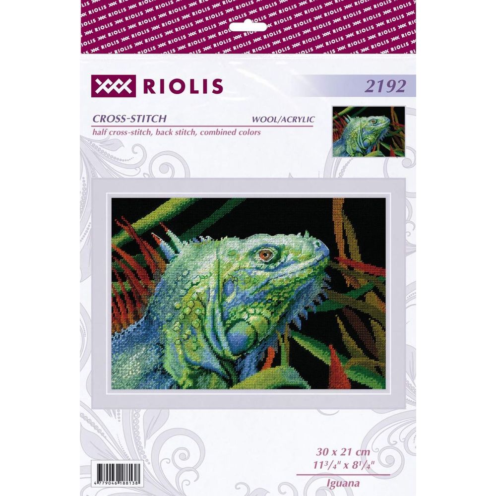 Riolis 2192  kit point croix  Express Iguane  1