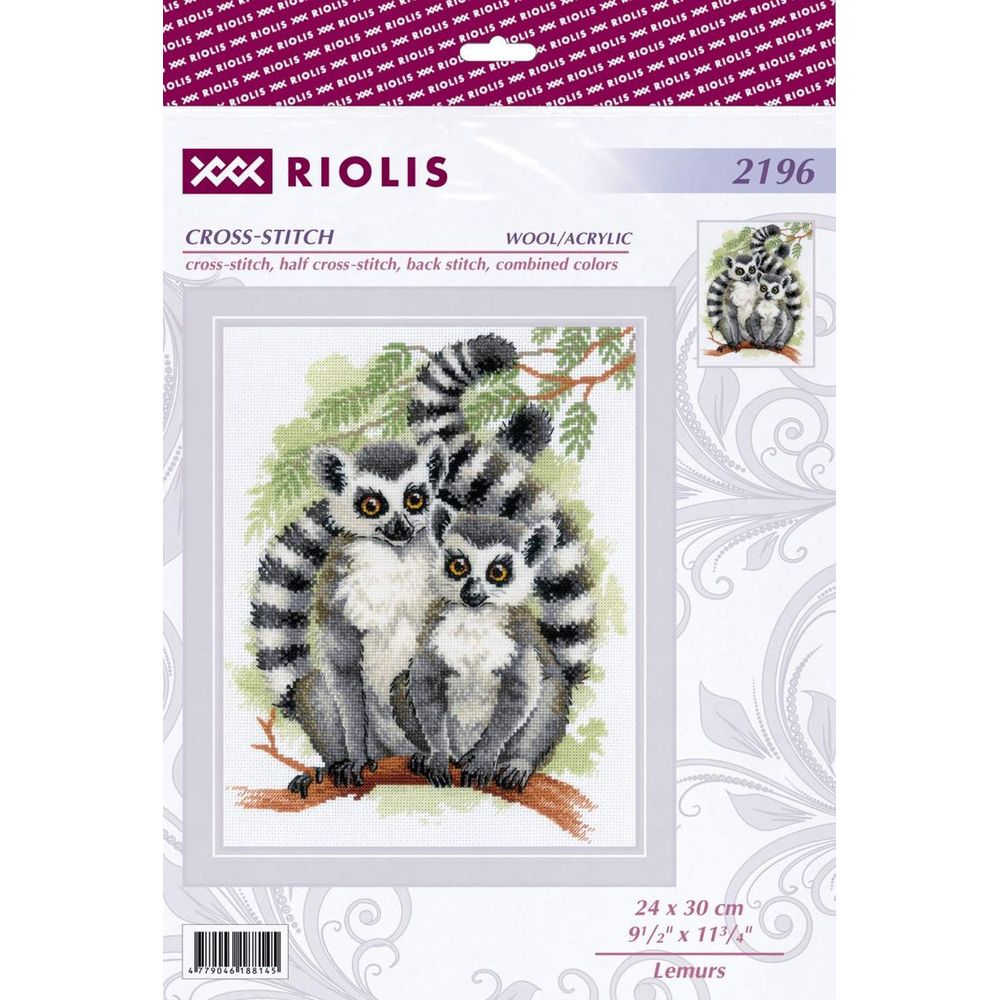 Kit De Point De Croix Riolis – Matin Calme – 40x30cm – Neuf