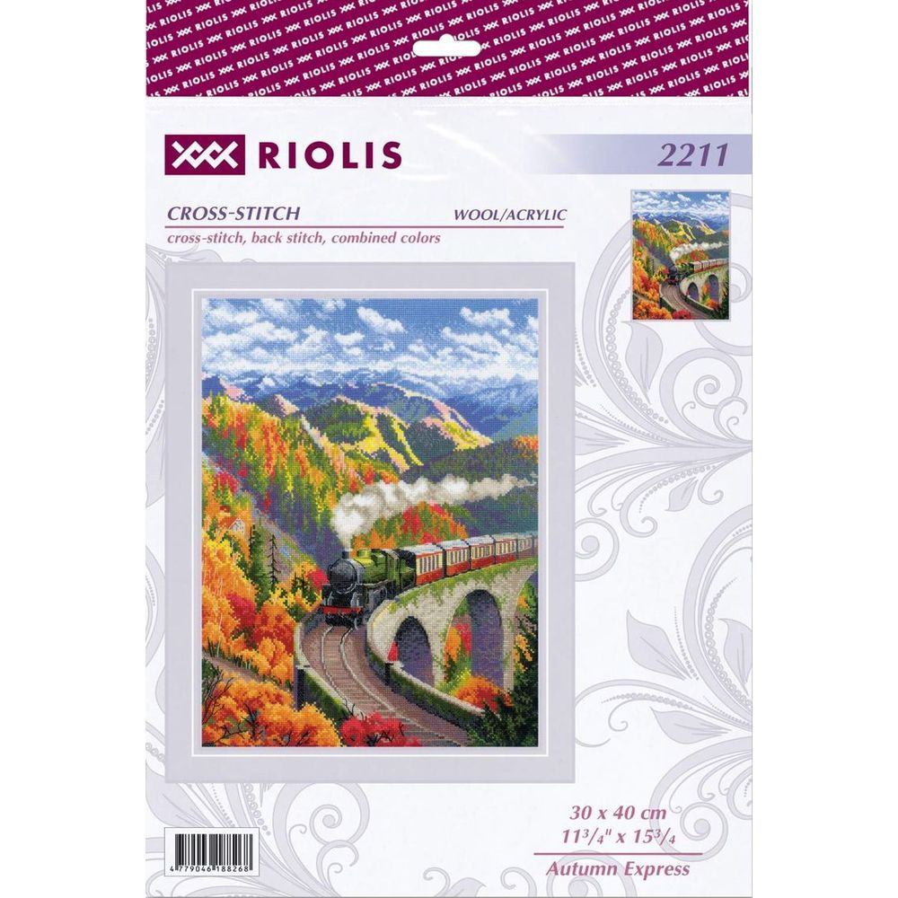 Riolis 2211  kit point croix  Express dAutomne  1