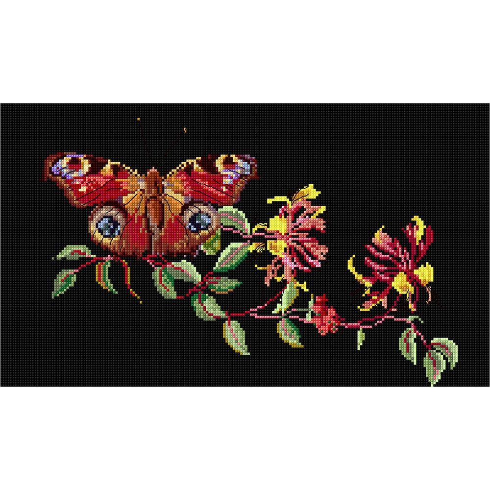 Thea Gouverneur 439-05  papillon  kit point de croix compté