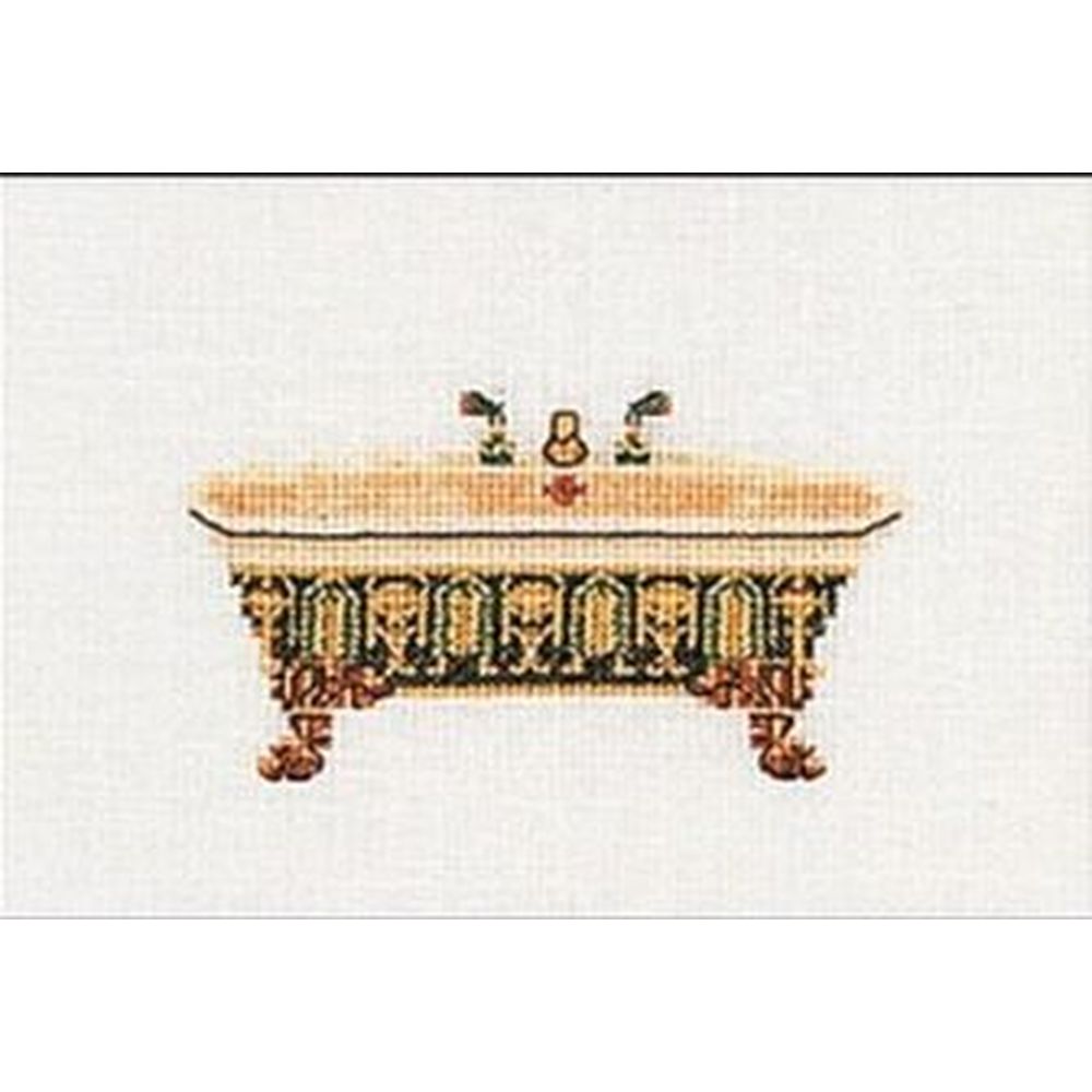 Thea Gouverneur 3024  kit point croix compté   Baignoires  2