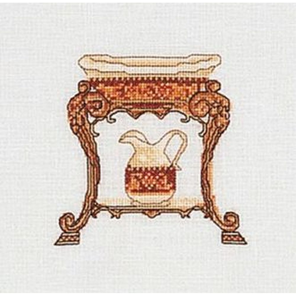 Thea Gouverneur 3024  kit point croix compté   Baignoires  3