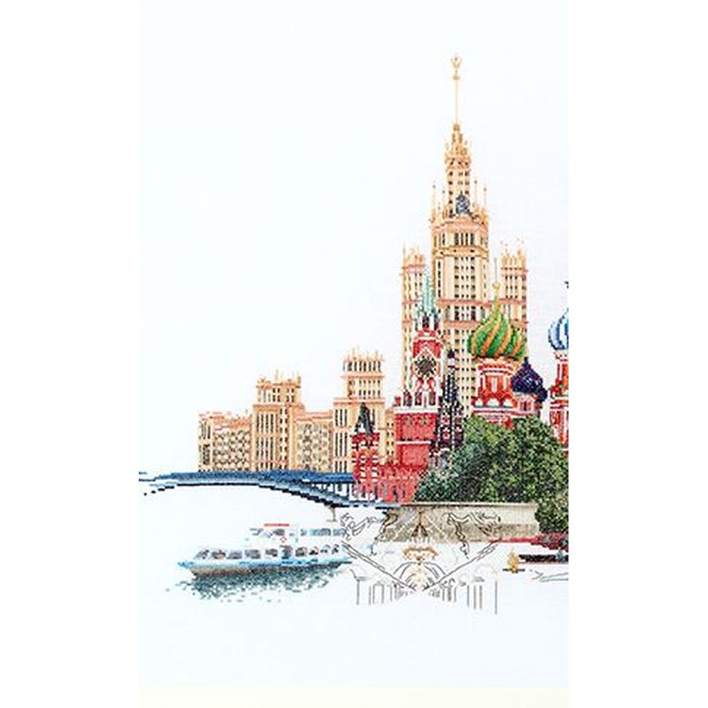 Thea Gouverneur 510  kit point croix   Moscou  4