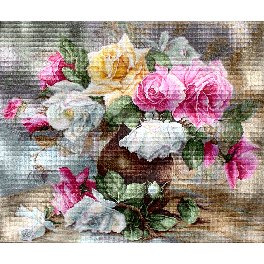 Vase avec des roses  B587  Luca-S