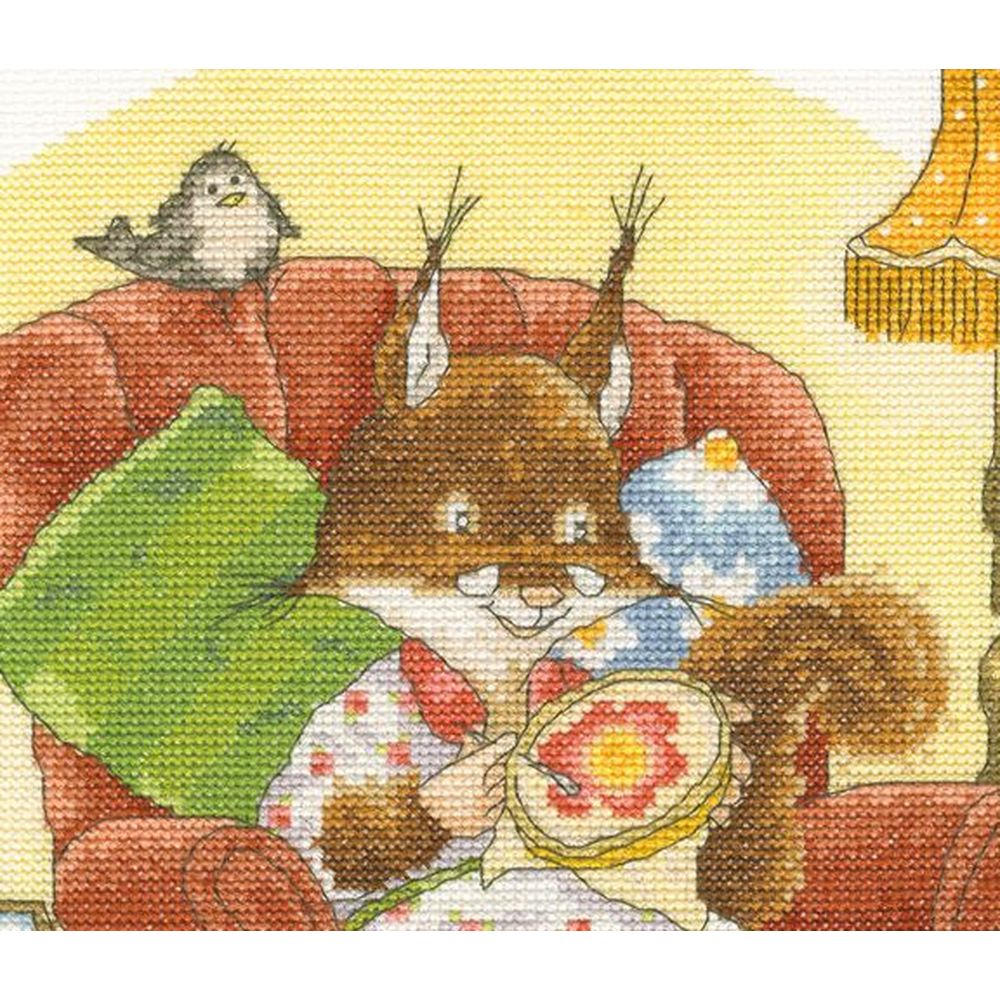 Bothy Threads XBR3  kit point croix  Détendez vous  2