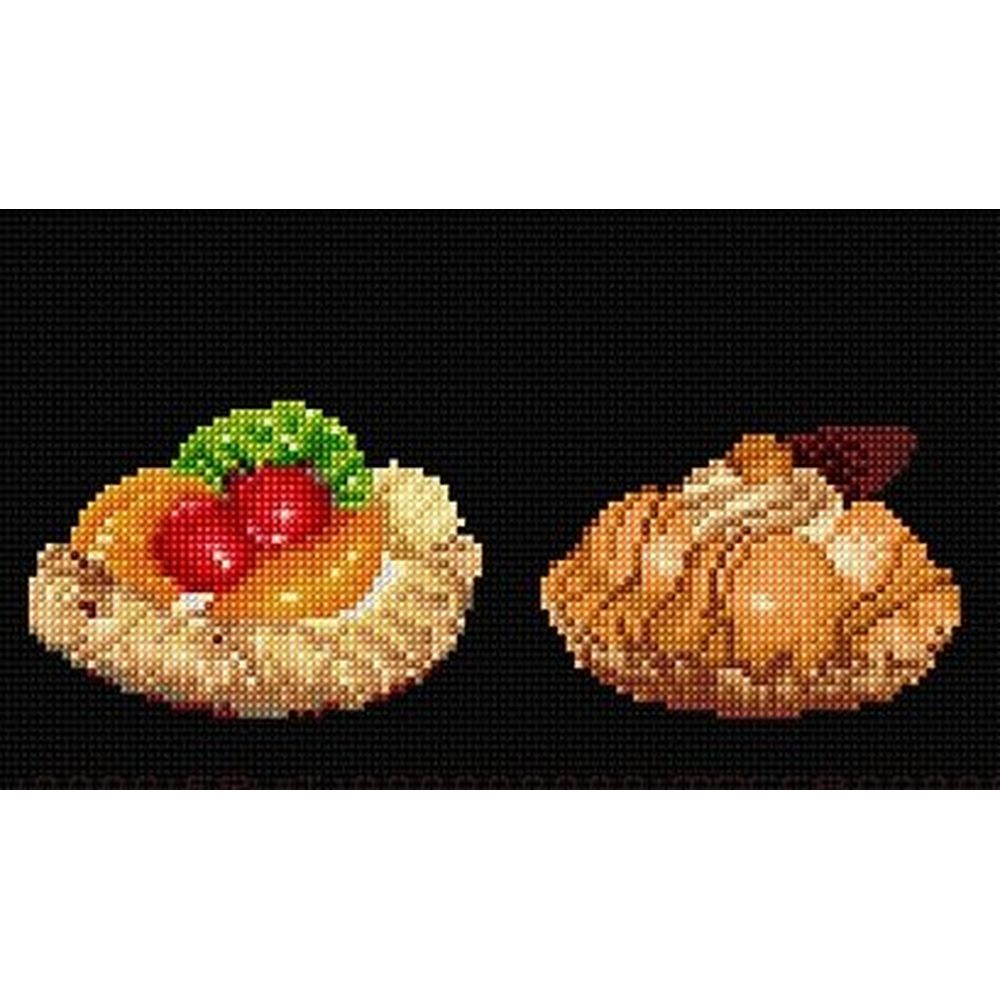 Thea Gouverneur 3050-05  kit point de croix  Assortiment de gâteaux  1