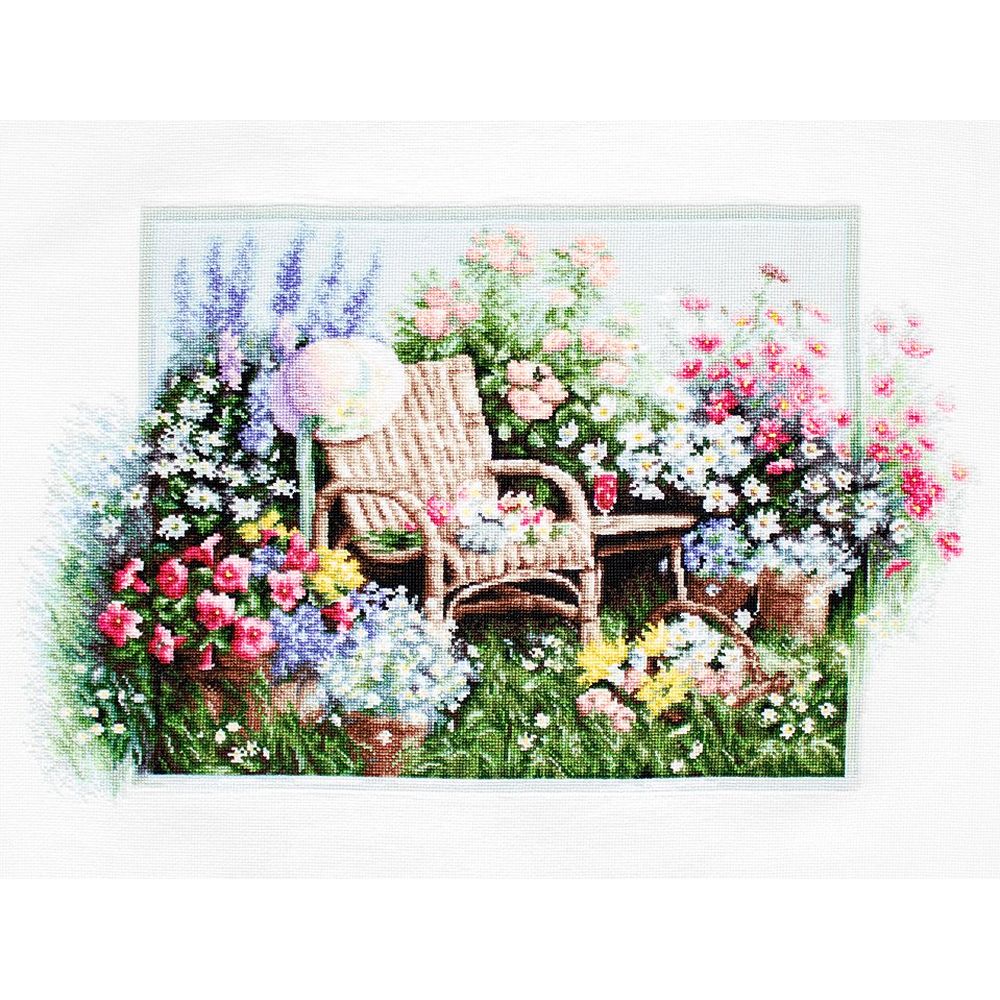 Jardin fleuri  B2344  Luca-S