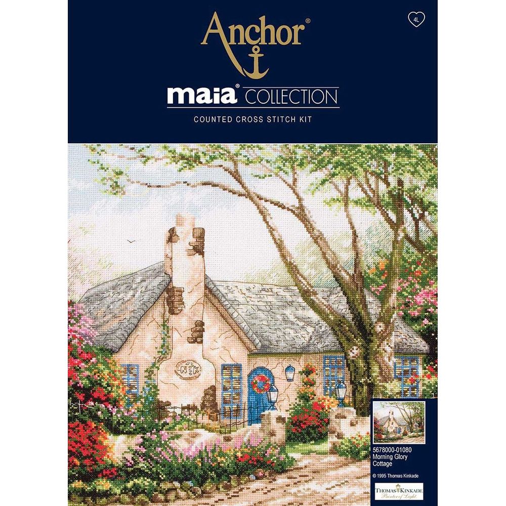 Maia 5678000-01080  kit point croix compté  Maison de campagne  1