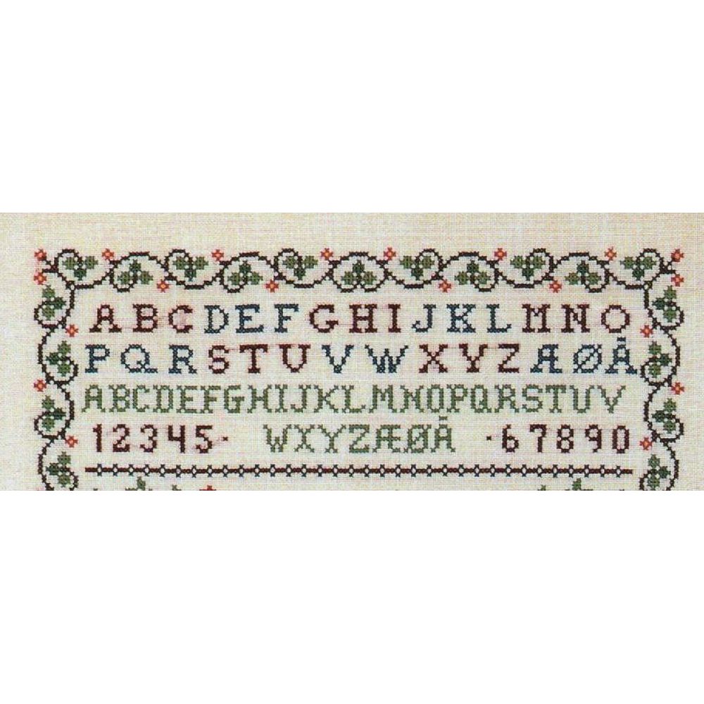 Eva Rosenstand 12-538  kit point croix compté  Sampler  3