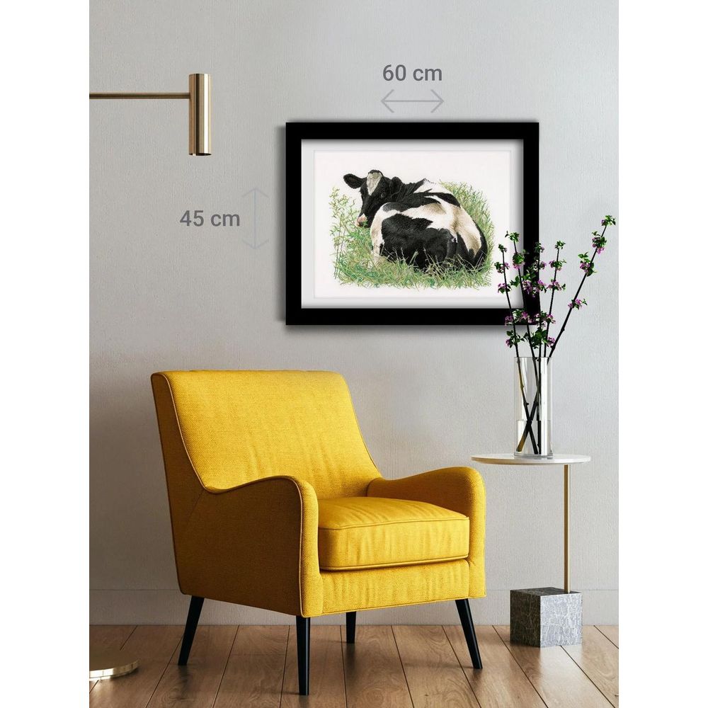 Thea Gouverneur 452  kit point croix   Vache La Prim’Holstein  4