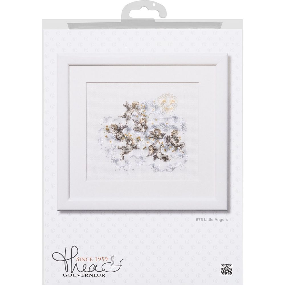Thea Gouverneur 575  kit point croix compté  Petits Anges  2