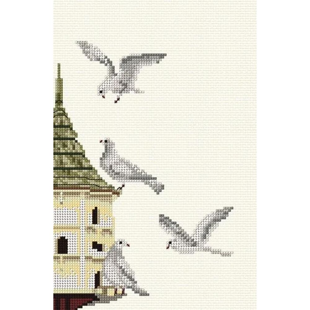 Thea Gouverneur 592  kit point croix  Pigeonnier  3