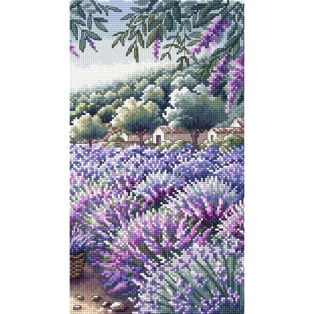 Ava P031  kit de point croix  Parfum de Provence  3