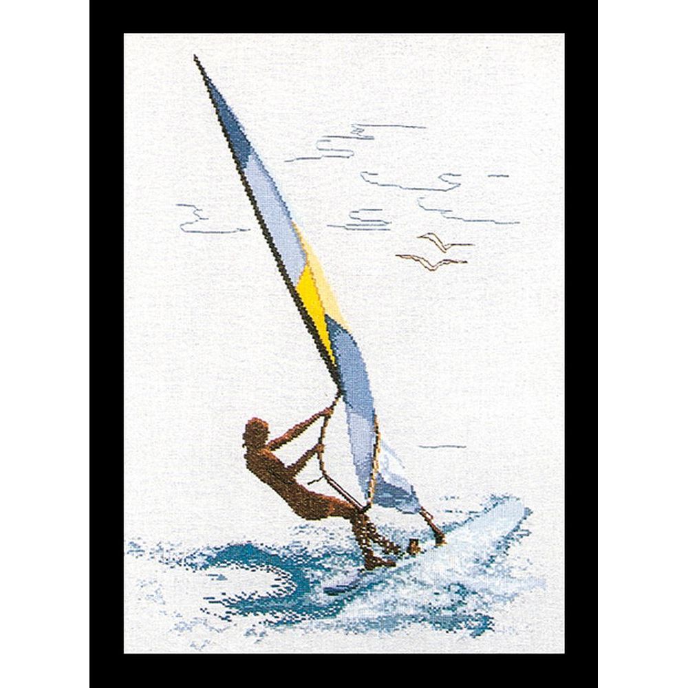 Thea Gouverneur 1010  kit point de croix  Planche à voile  1