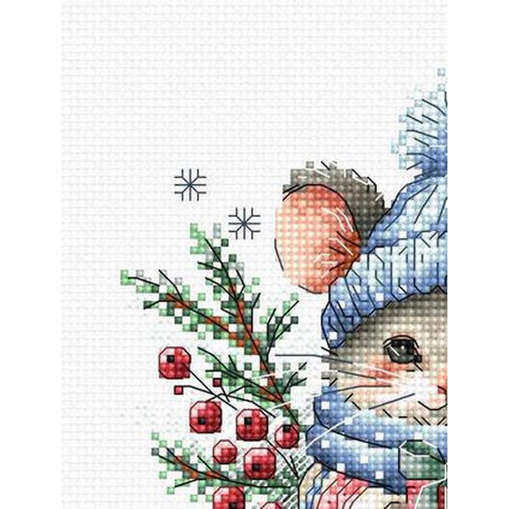 Ava P027  kit de point croix compté  Magie de Noël  5