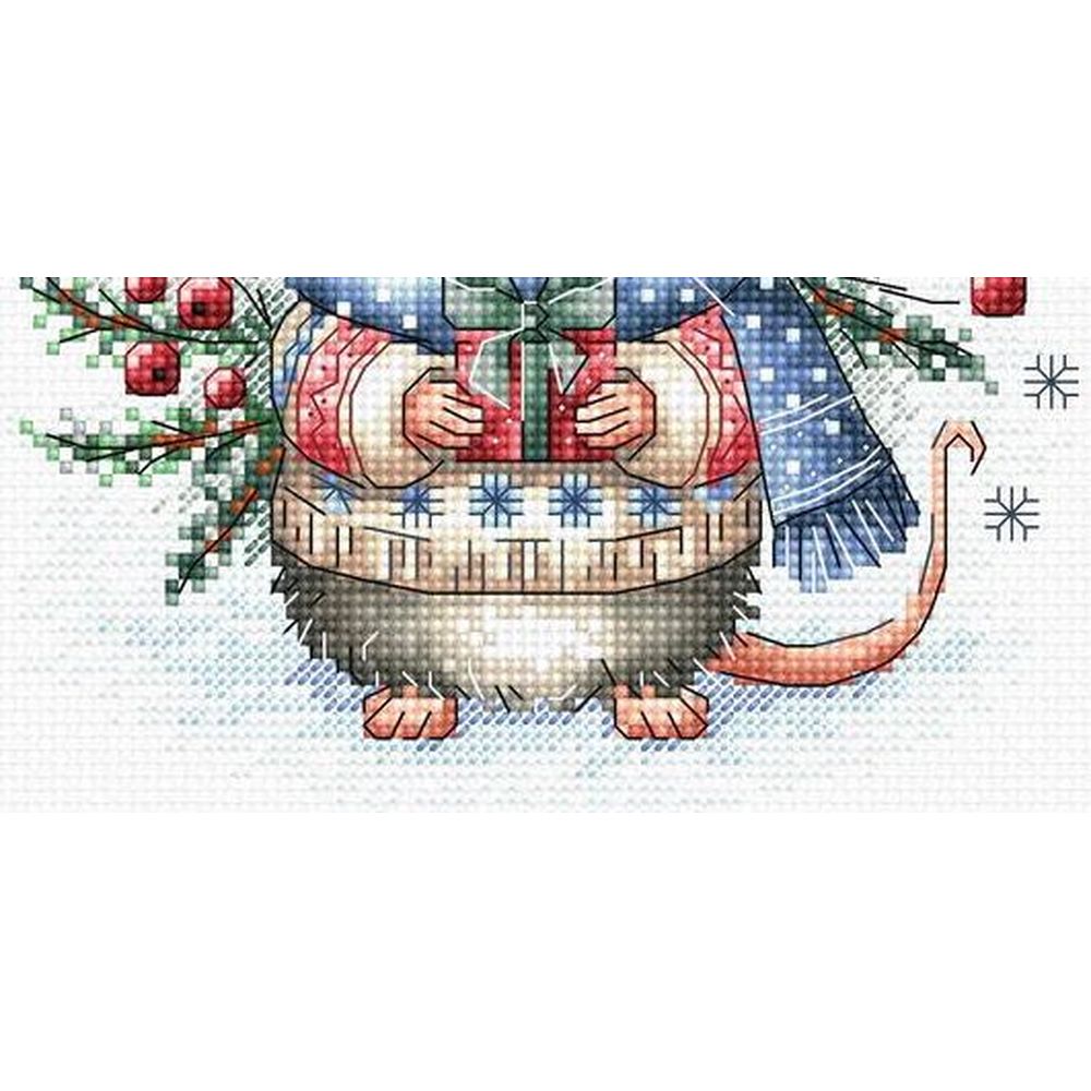 Ava P027  kit de point croix compté  Magie de Noël  6