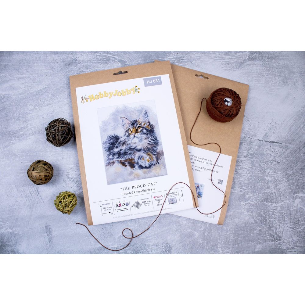 Hobby Jobby HJ003  kit point de croix  Silence  1