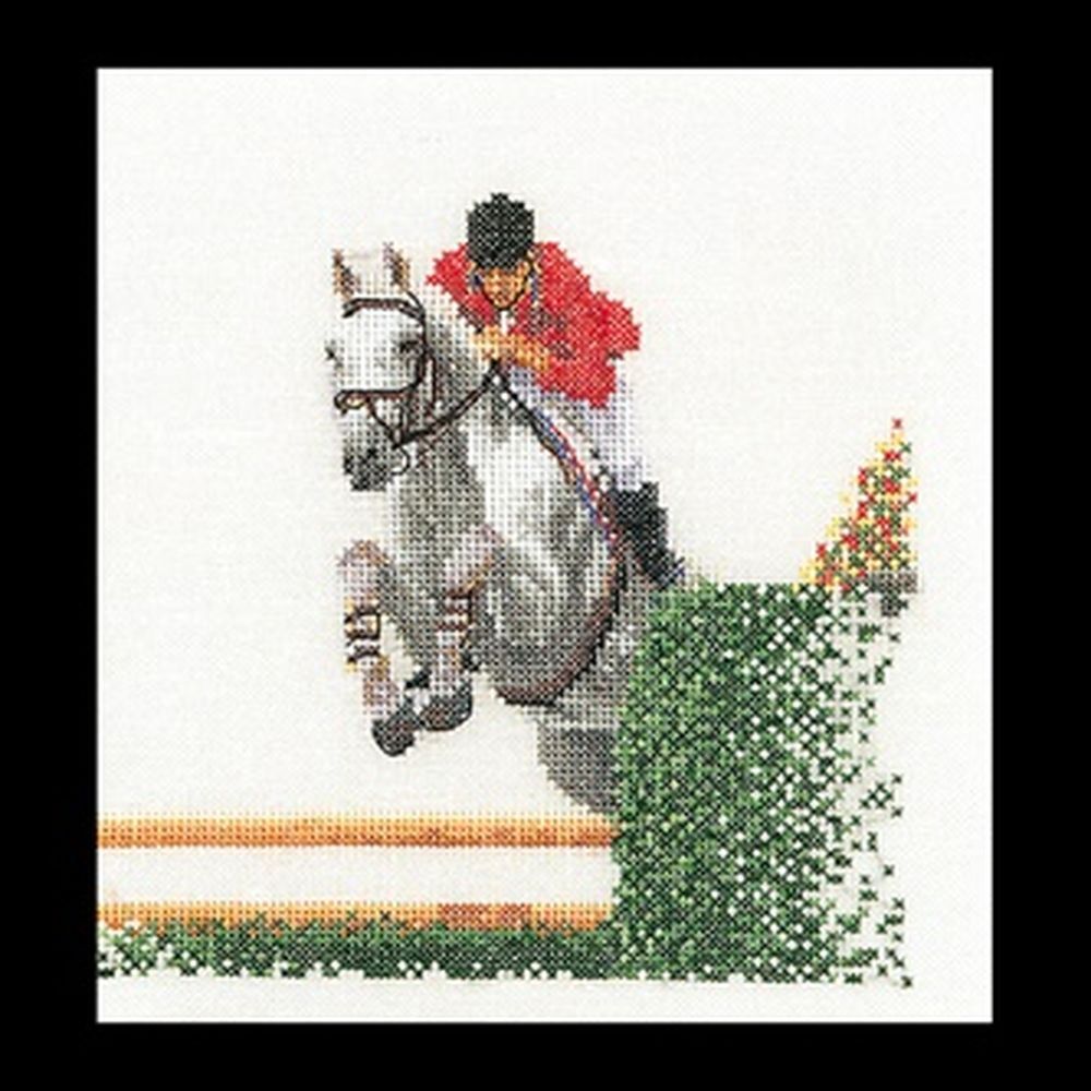 Thea Gouverneur  3090  kit point de croix  Saut dobstacles  1