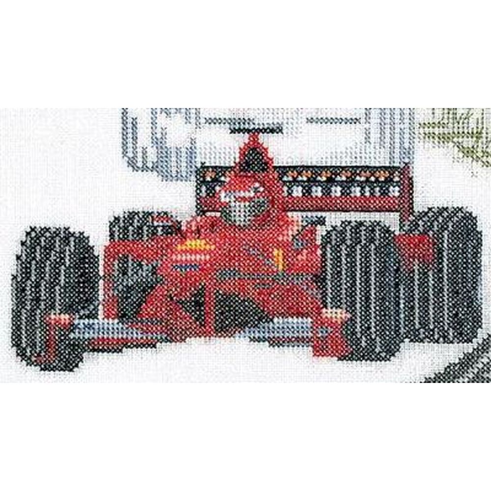 Thea Gouverneur 3052  kit point de croix  Formule 1  5