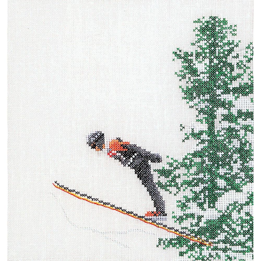 Thea Gouverneur 3039  kit point croix  Le Ski