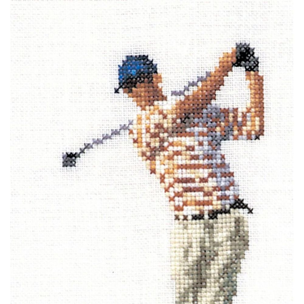 Thea Gouverneur 3032  kit point croix compté  Golf  3