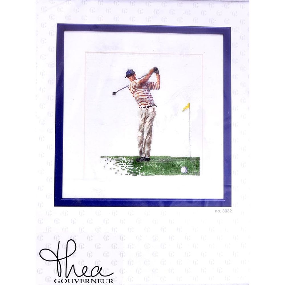 Thea Gouverneur 3032  kit point croix compté  Golf  2