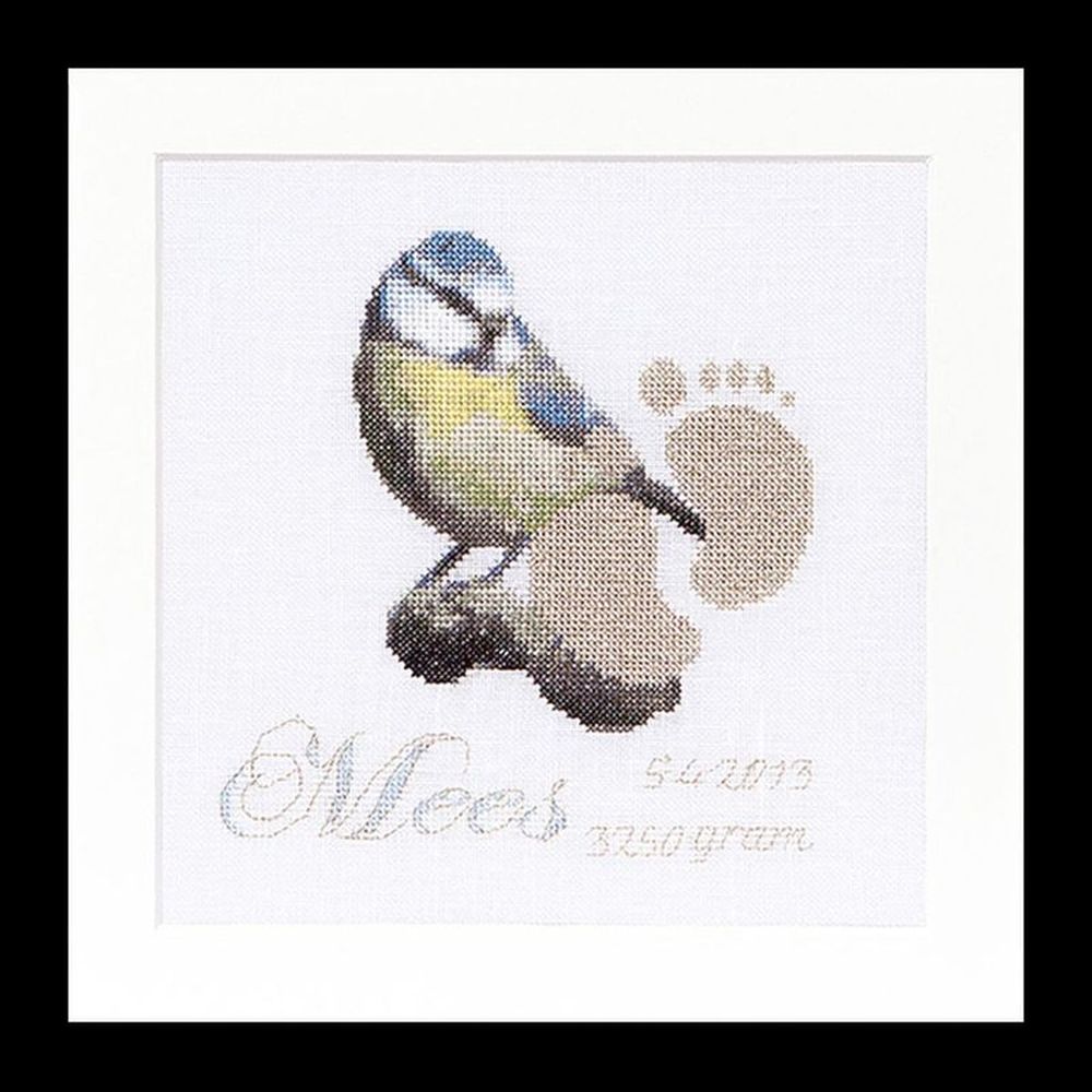 Thea Gouverneur  509 lin  kit point croix  Tableau de naissance  2