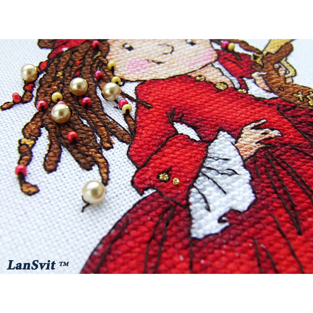LanSvit D031  kit point de croix compté  Pirate  3