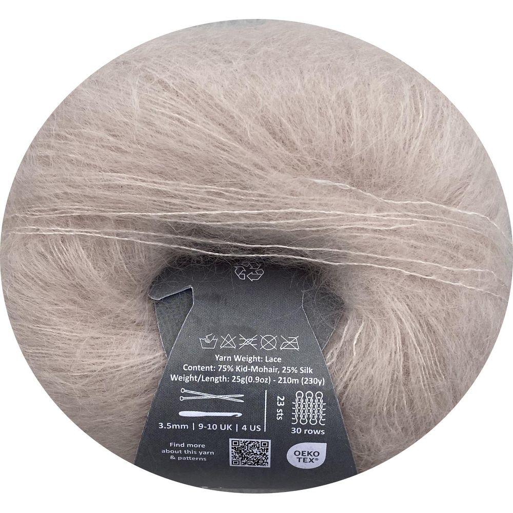 Fil  à tricoter  Mohair nacre  Luca-S  2