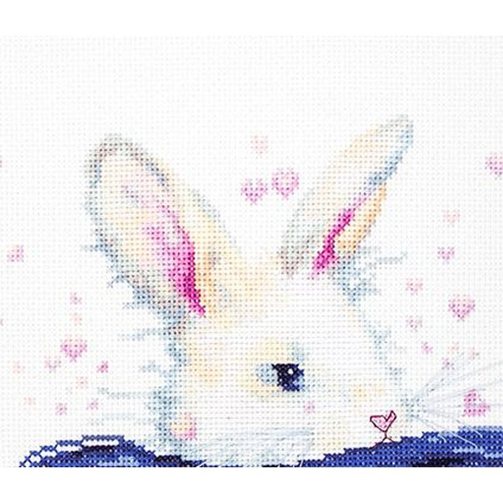 Luca-S B2302  Lapin  kit point de croix compté  2