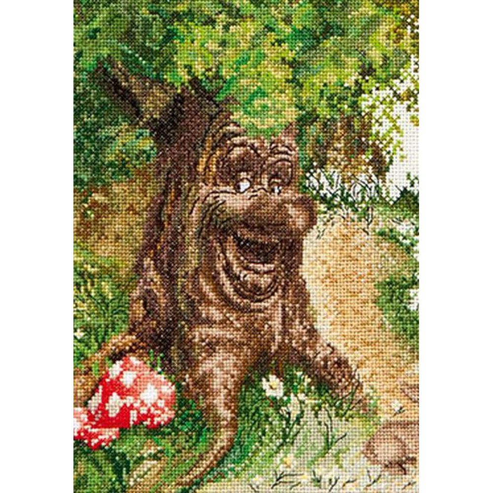 Thea Gouverneur 2060  kit broderie point de croix  Arbre enchanté  1