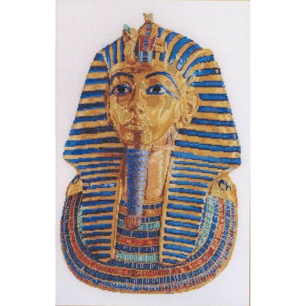 Thea Gouverneur 596  kit point croix  Toutankhamon