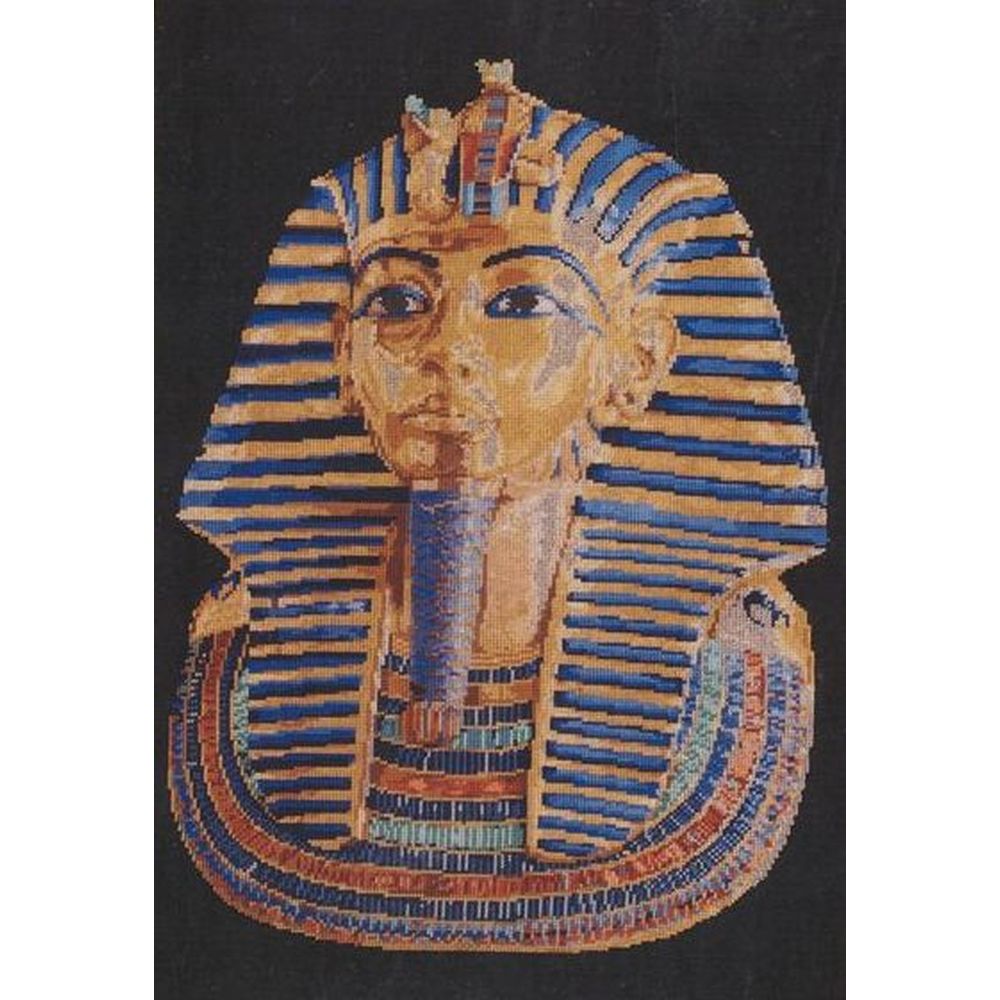 EPTIC Broderie Point De Croix Kit Complet Motif Imprim Statue De