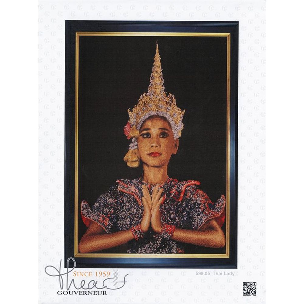 Thea Gouverneur 599-05  kit point croix  Thai Lady  1