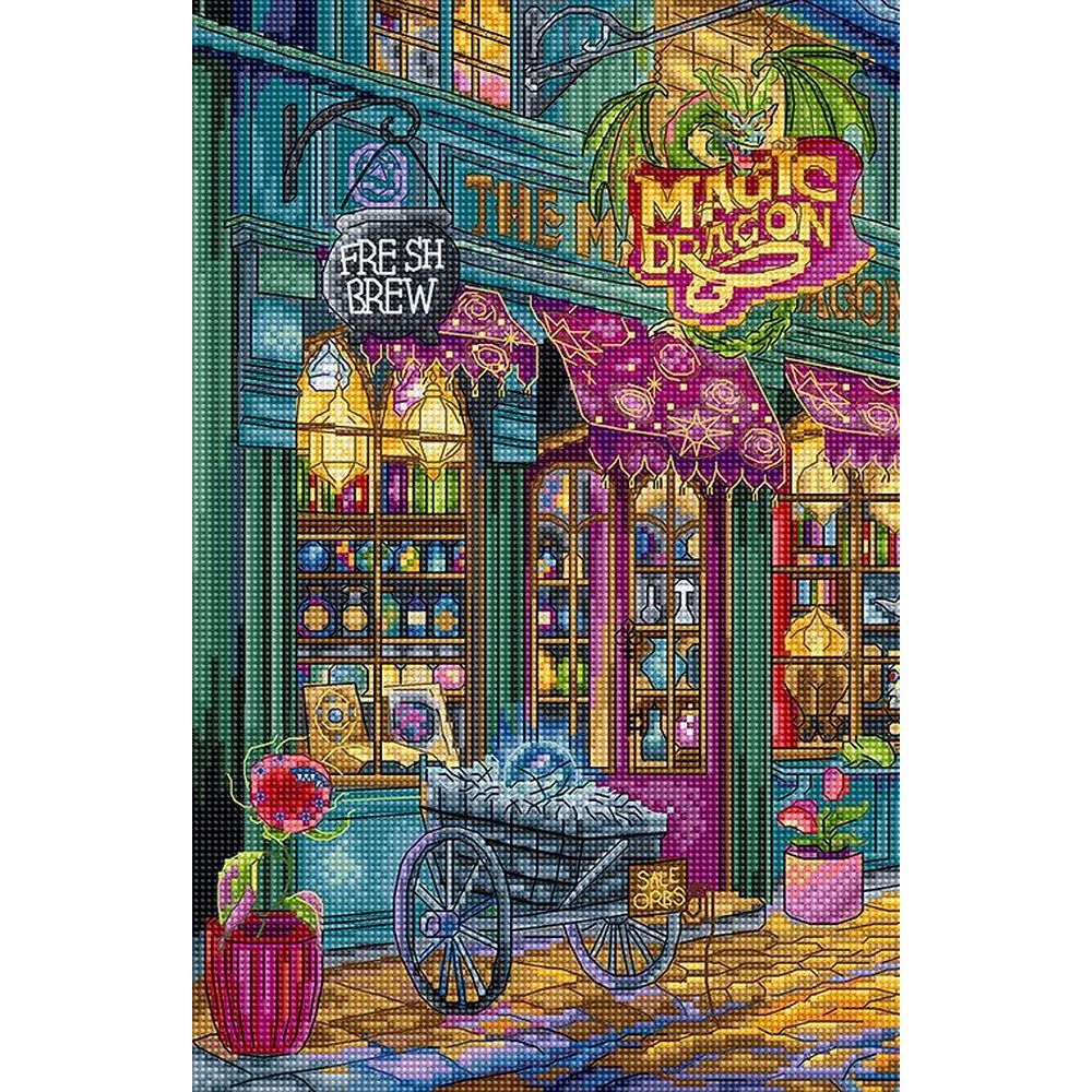 Letistitch 9914  kit point croix  Magasins du dragon magique  3