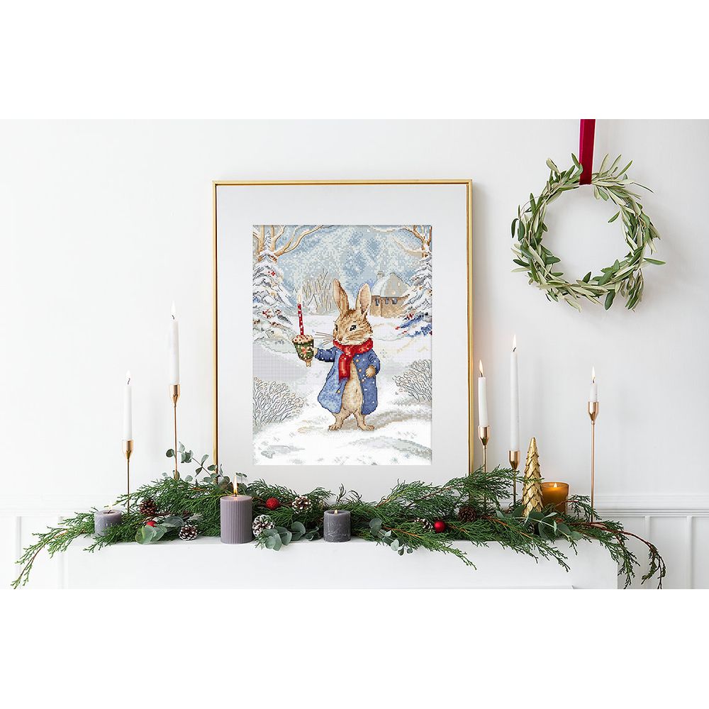 Letistitch 9918  kit point croix  chants de Noël  1