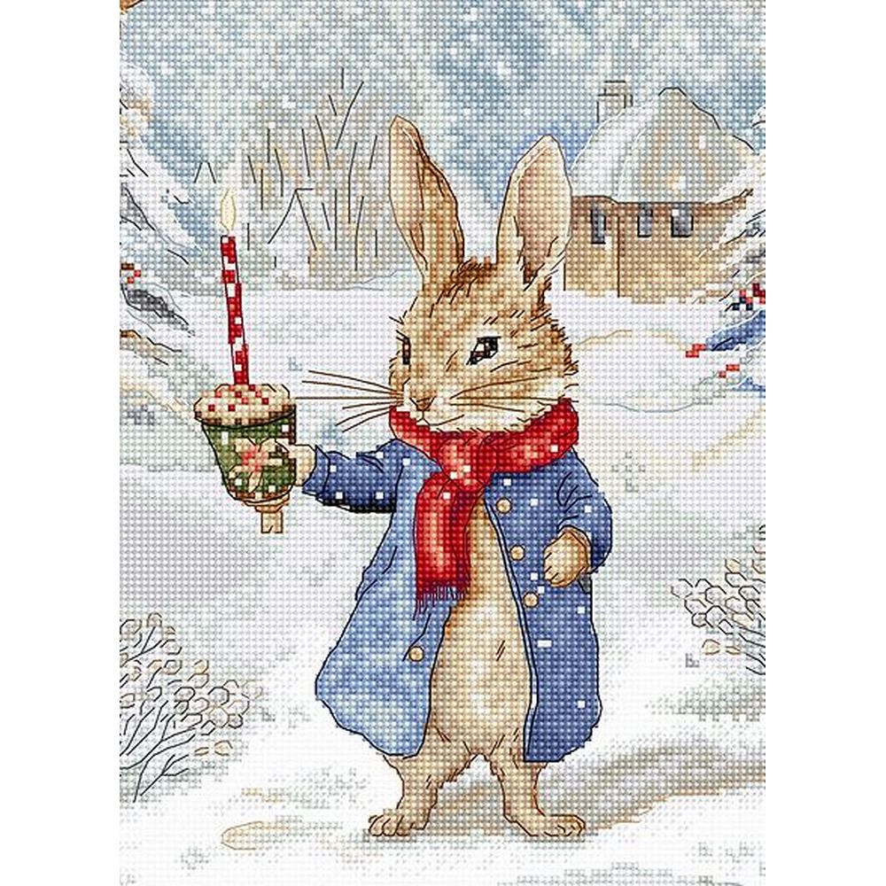 Letistitch 9918  kit point croix  chants de Noël  5
