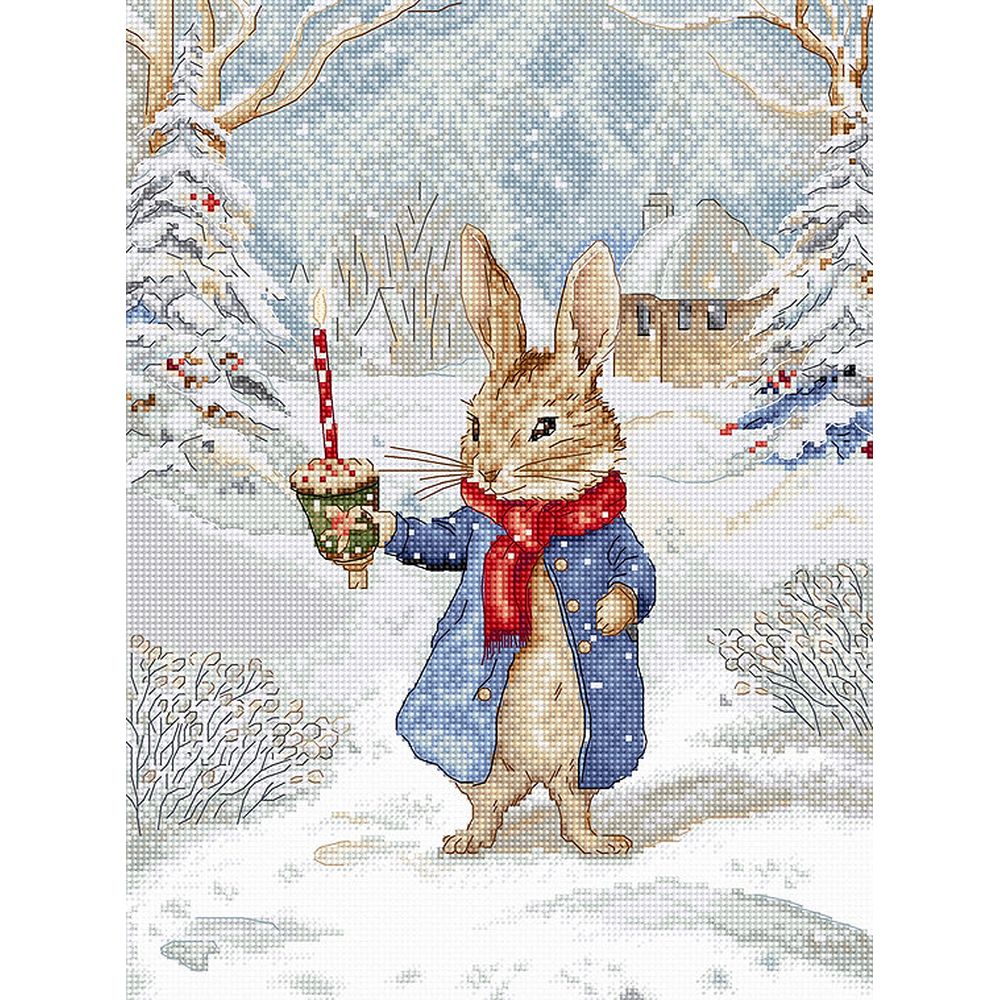 Letistitch 9918  kit point croix  chants de Noël