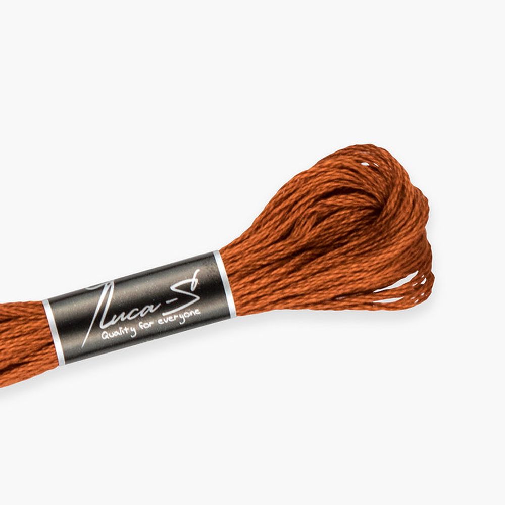 Fil à broder  coton mouliné  couleur 396  Luca-S