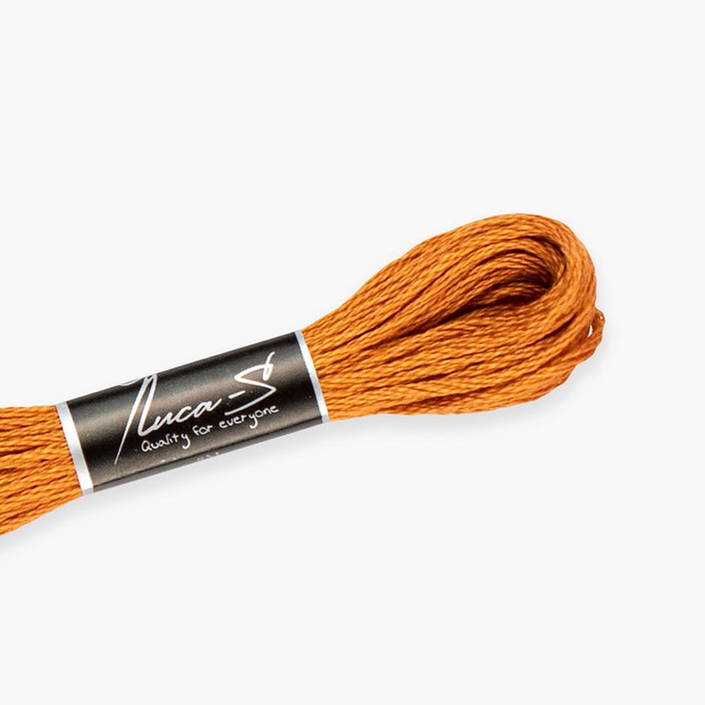 Fil à broder  coton mouliné  couleur 394  Luca-S