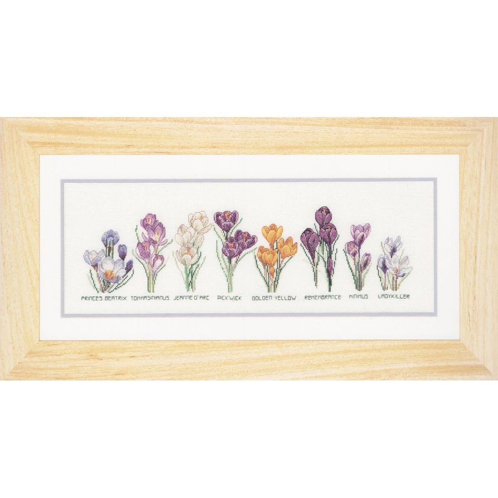 Thea Gouverneur 3074  kit point croix  Crocus  2