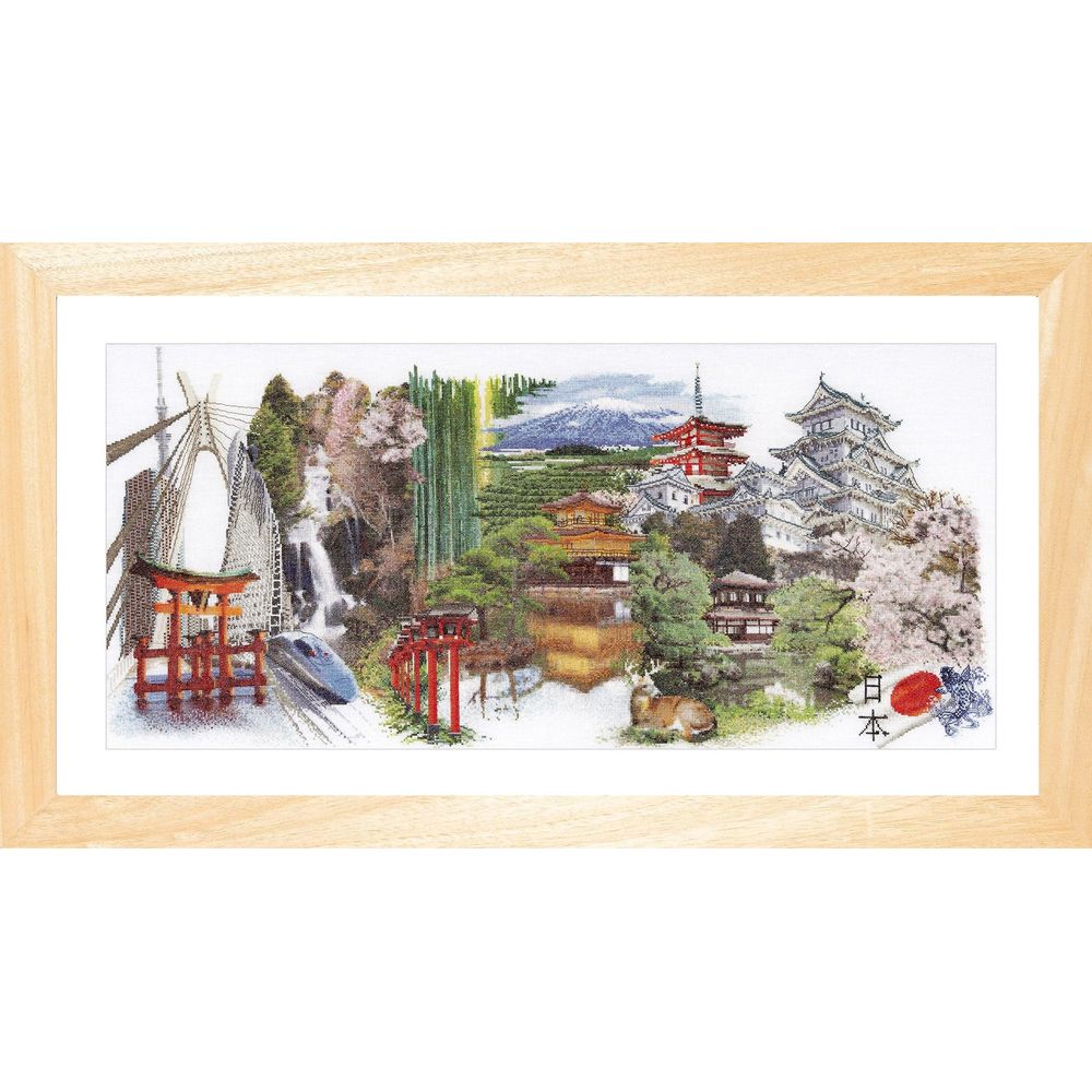 Thea Gouverneur 548  kit point croix  Le Japon  1