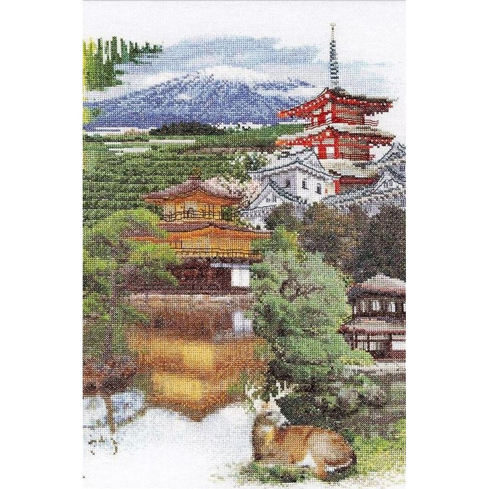Thea Gouverneur 548  kit point croix  Le Japon  3