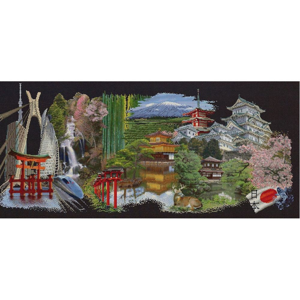 Thea Gouverneur 548-05  kit point croix  Le Japon