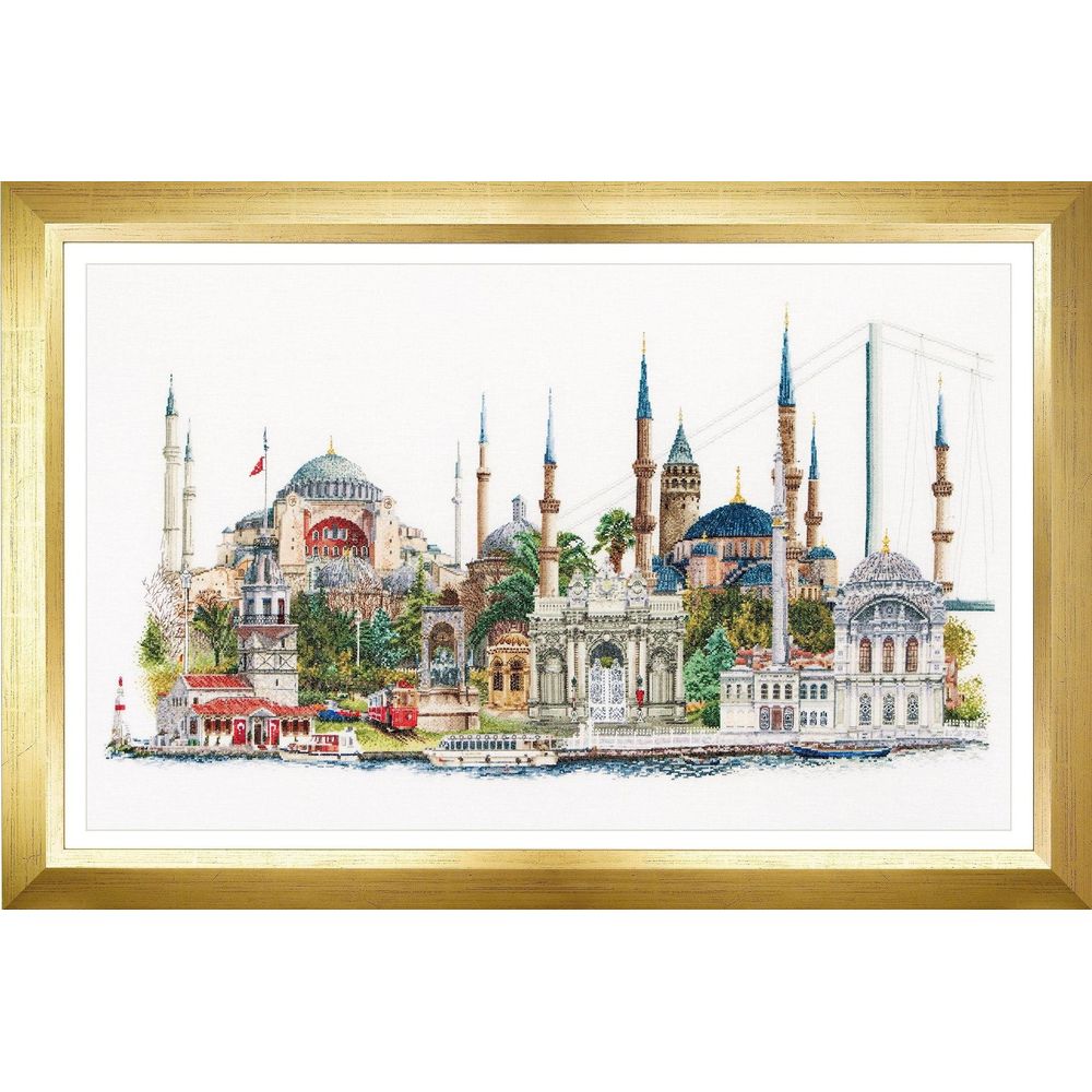 Thea Gouverneur 479  kit point de croix compté  Istanbul