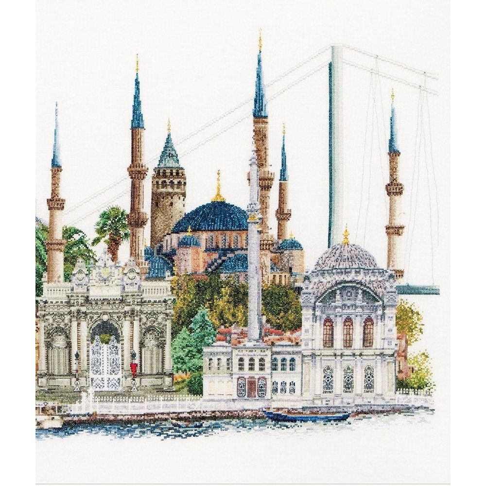 Thea Gouverneur 479  kit point de croix compté  Istanbul  3